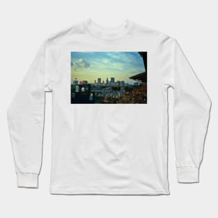 Atlanta Skyline from Turner Field Long Sleeve T-Shirt